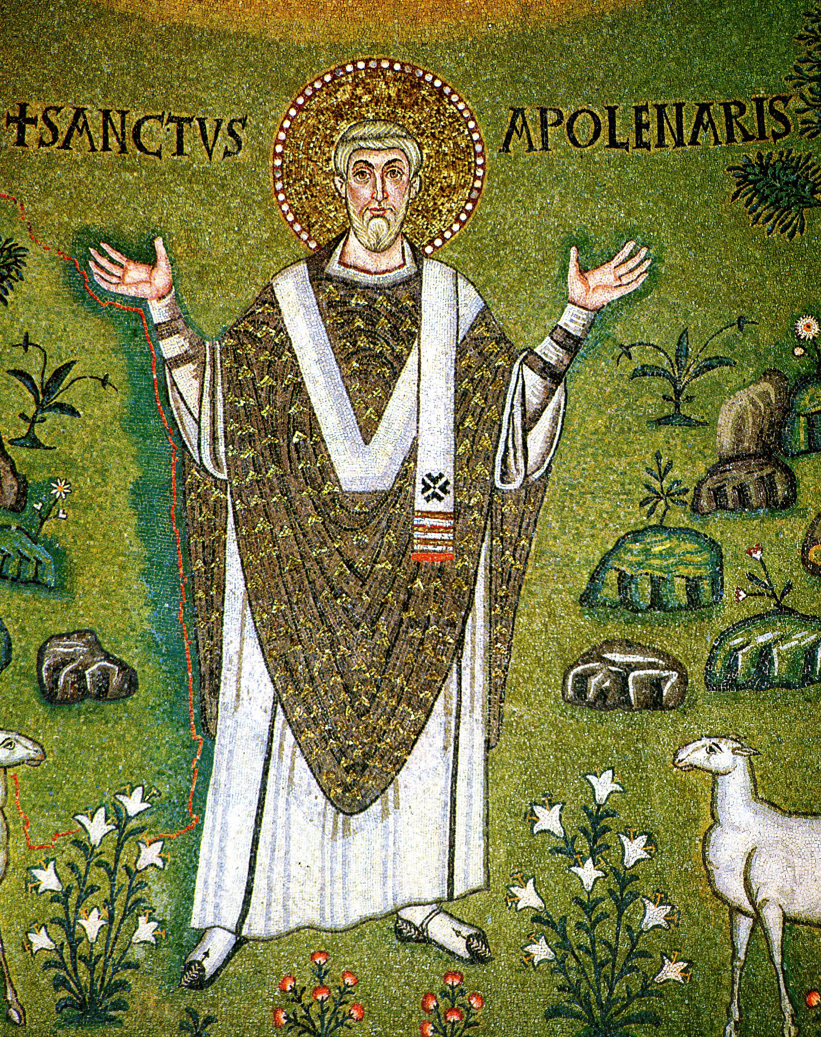 St Apollinaris of Ravenna devotional image
