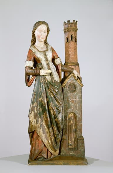 Novena to St. Barbara devotional image