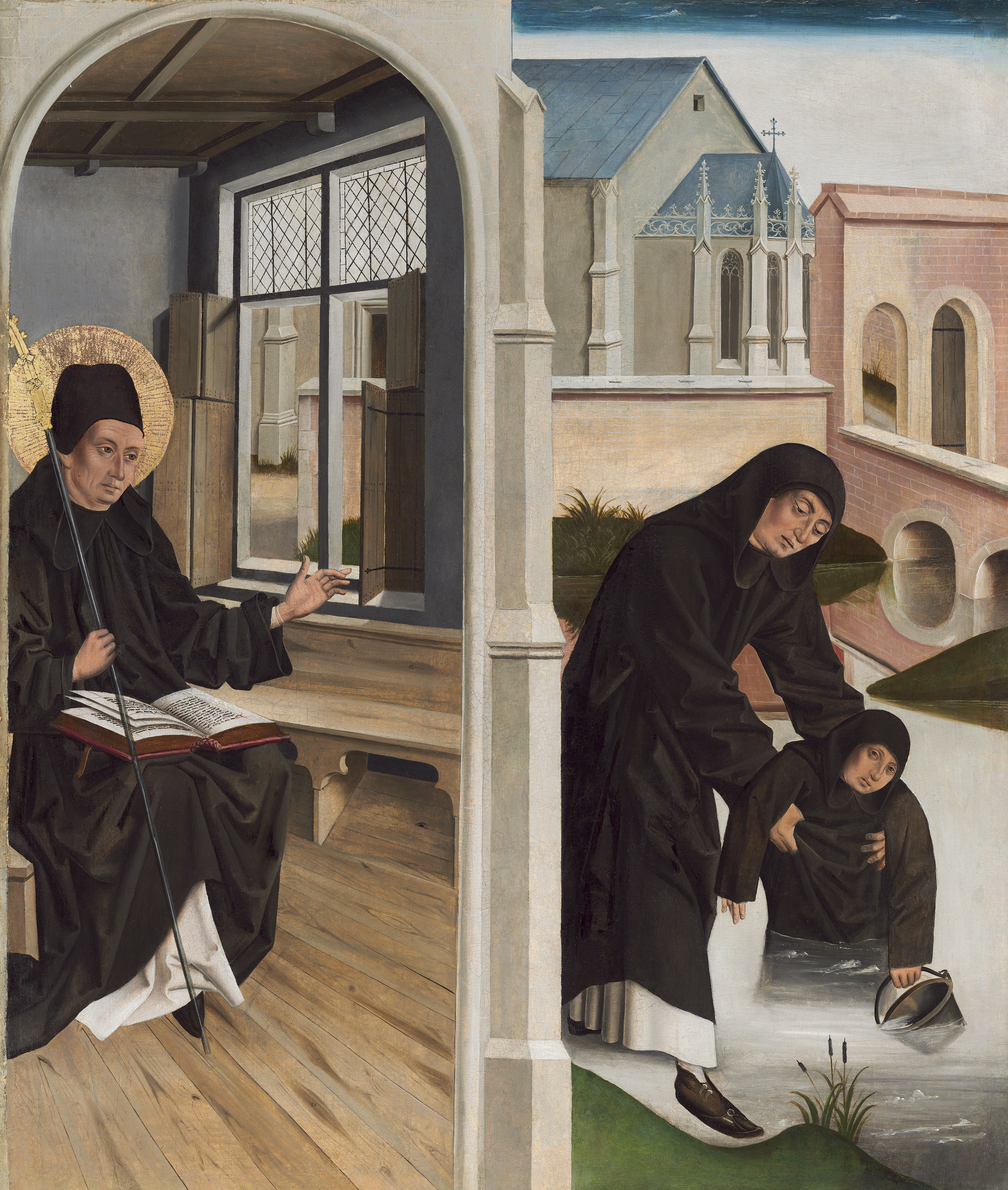 St Benedict Biscop devotional image
