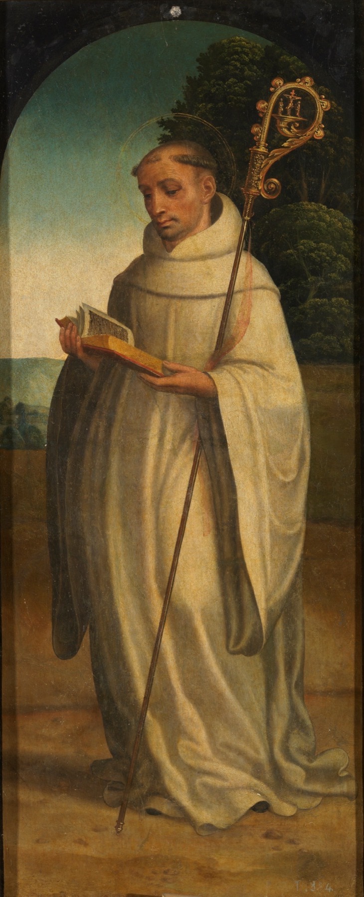 St Bernard of Clairvaux devotional image