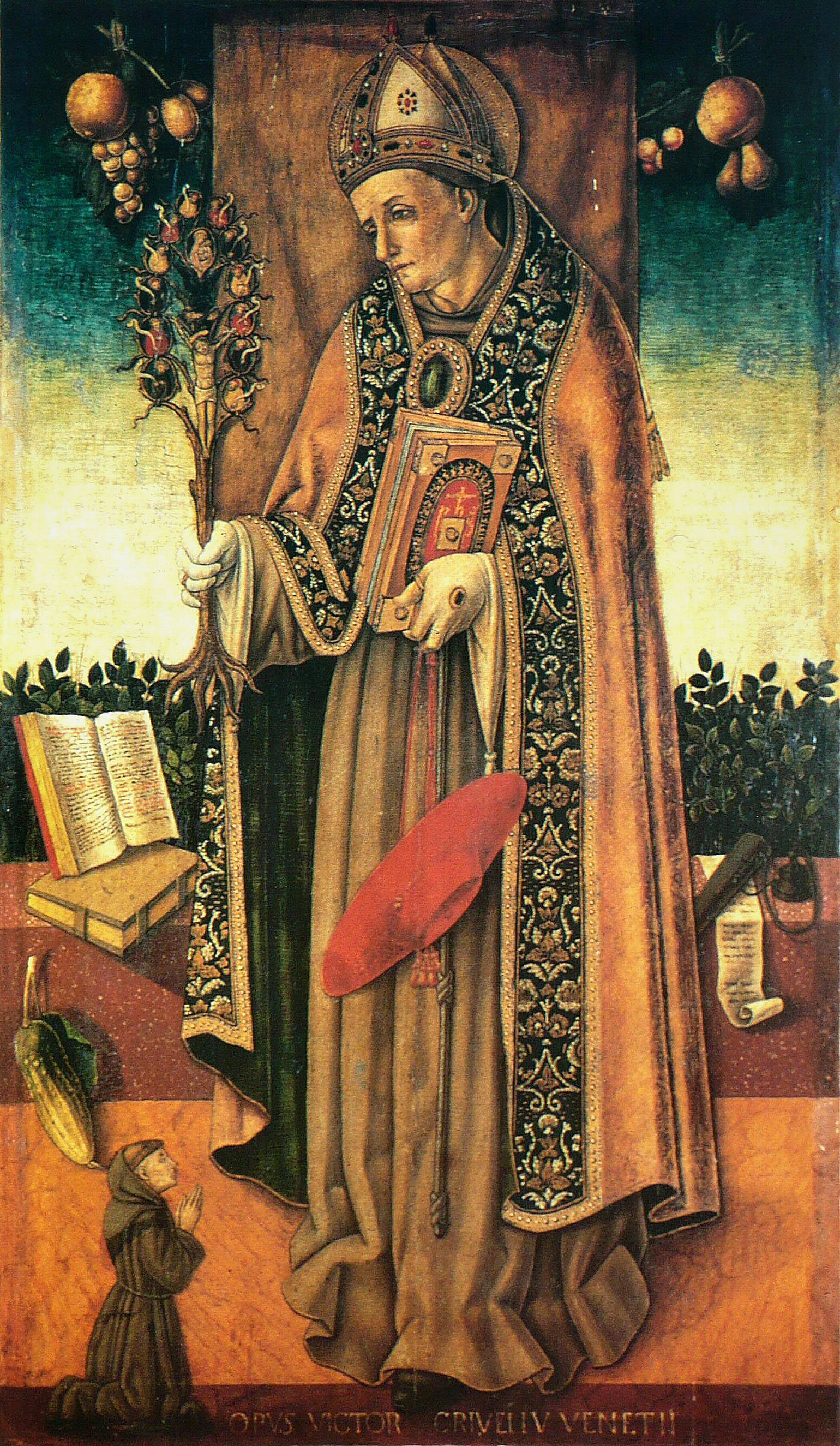 St Bonaventure devotional image
