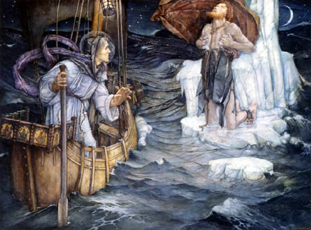The Voyage of Saint Brendan by Edward Reginald Frampton