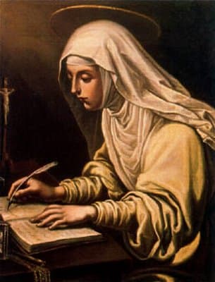 Devotional portrait of Saint Catherine dei Ricci