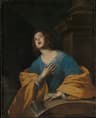 Saint Catherine of Alexandria devotional painting