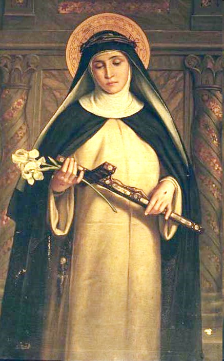 St Catherine of Siena devotional image