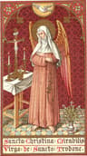 Devotional portrait of Saint Christina the Astonishing