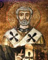 Devotional portrait of Saint Clement of Rome