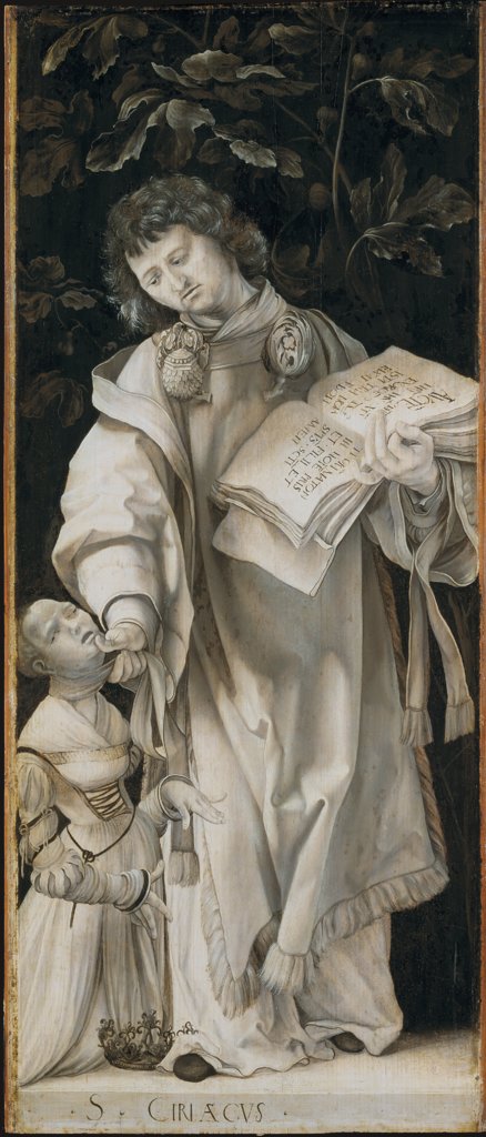 Saint Cyriacus attributed to Matthias Grünewald