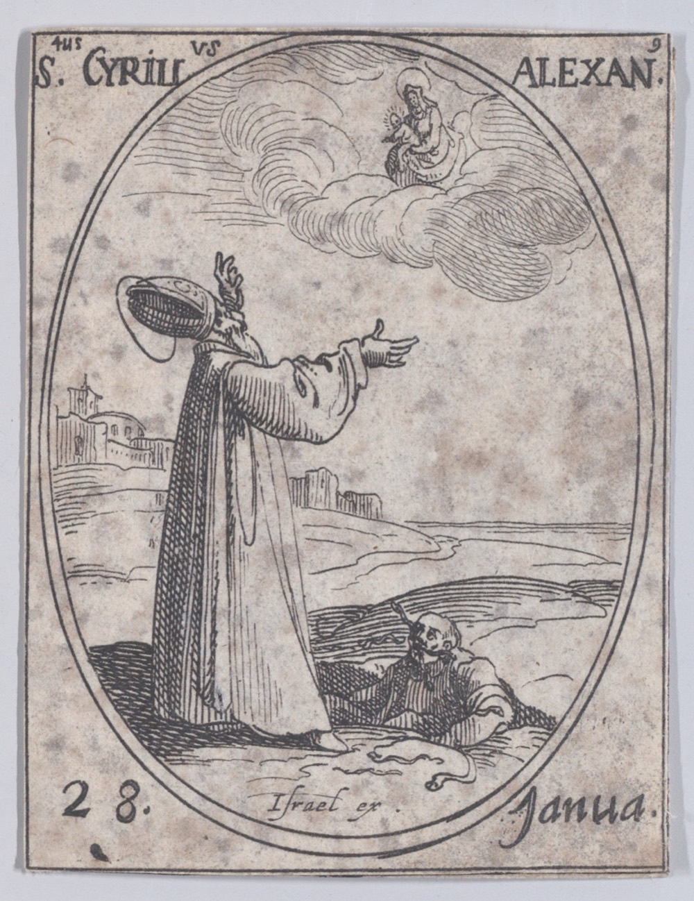 St Cyril of Alexandria devotional image