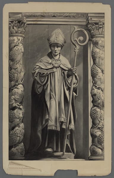Saint David of Wales devotional image