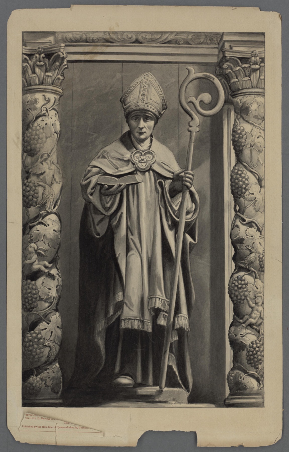 St David of Wales devotional image