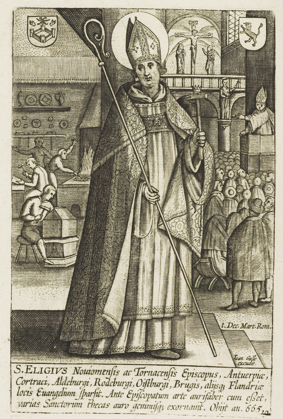 St Eligius devotional image