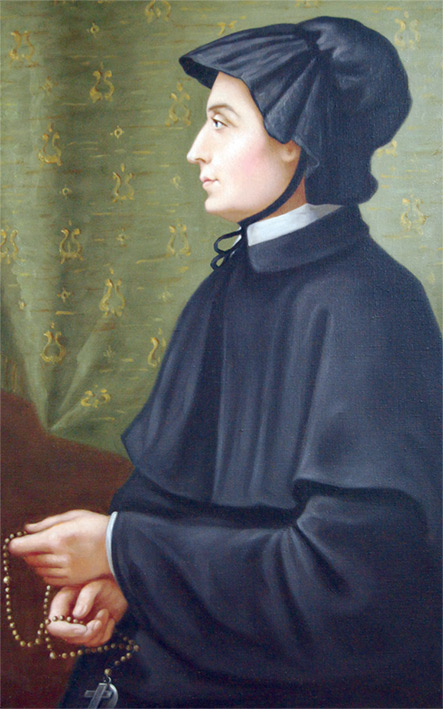 Portrait of Elizabeth Ann Seton after Amabilia Filicchi