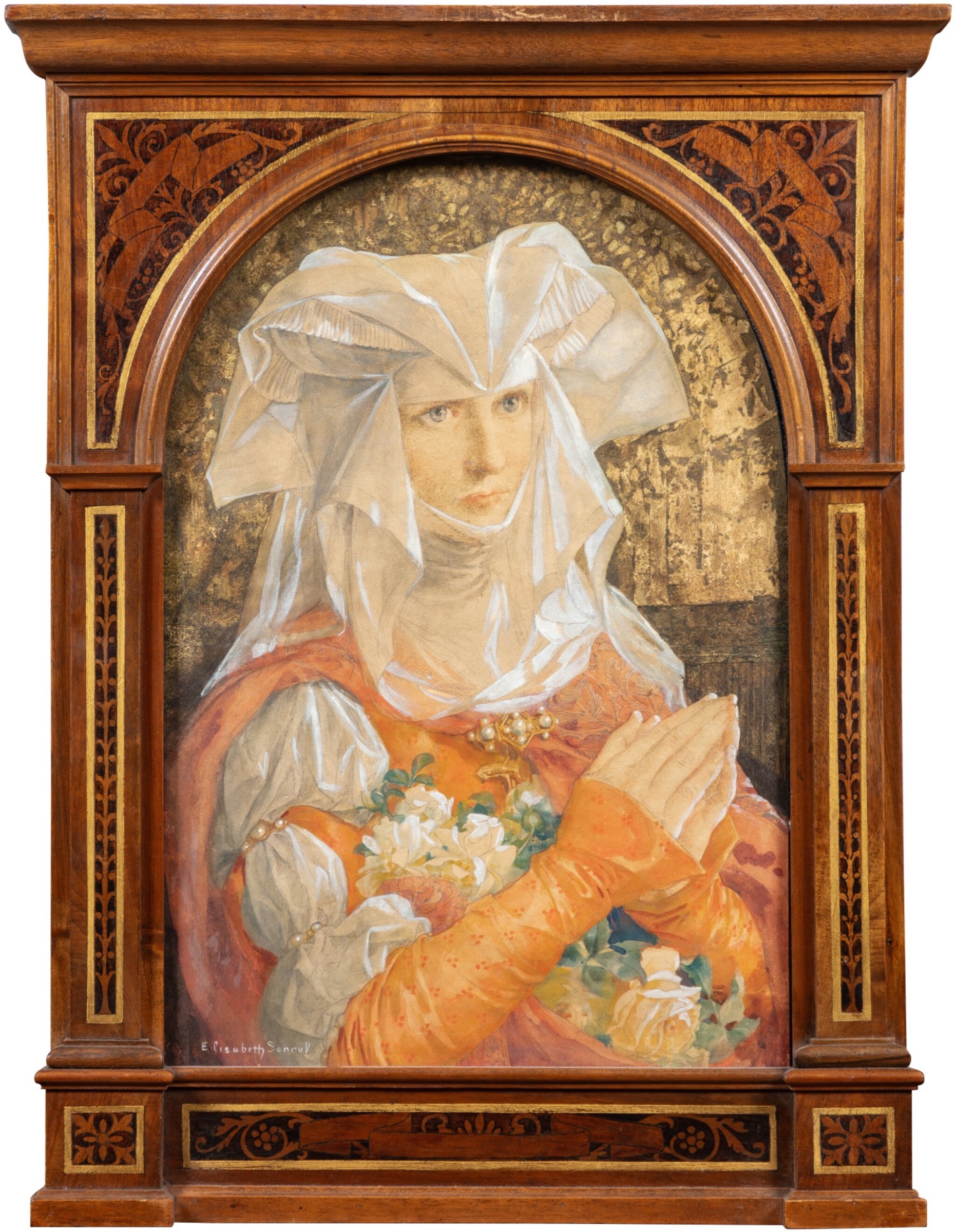 St Elizabeth of Hungary devotional image