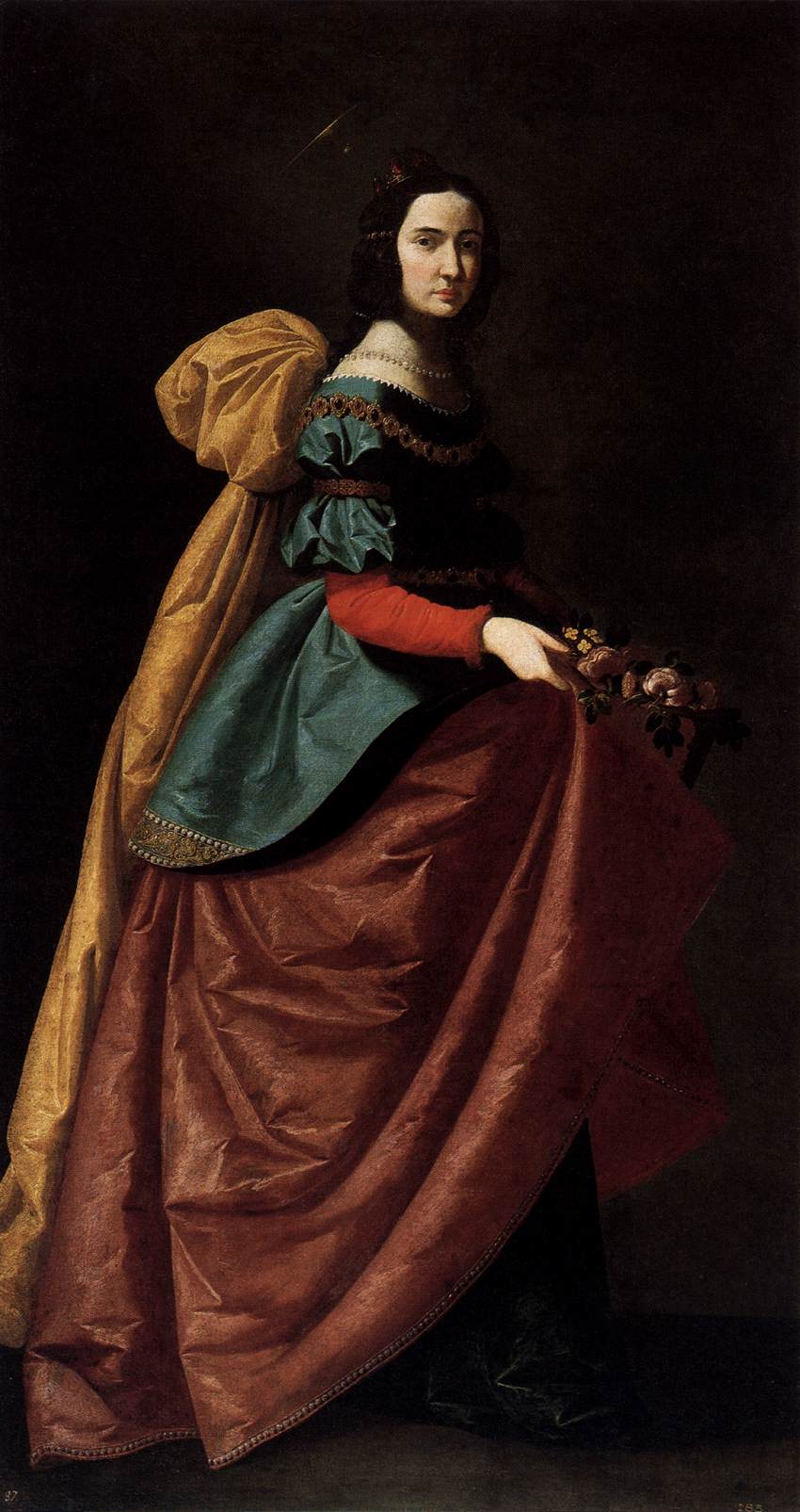 St Elizabeth of Portugal devotional image