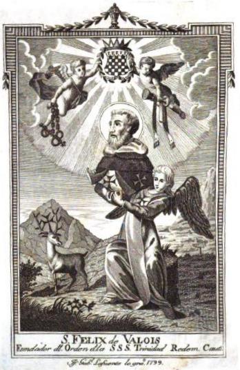 Devotional portrait of Saint Felix of Valois