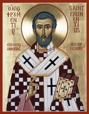 St. Frumentius devotional image