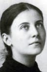 Saint Gemma Galgani from a 1901 photograph