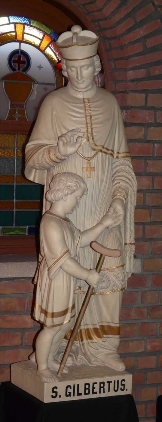 Devotional image of Saint Gilbert of Sempringham