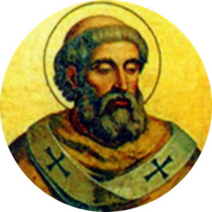 St Gregory III devotional image