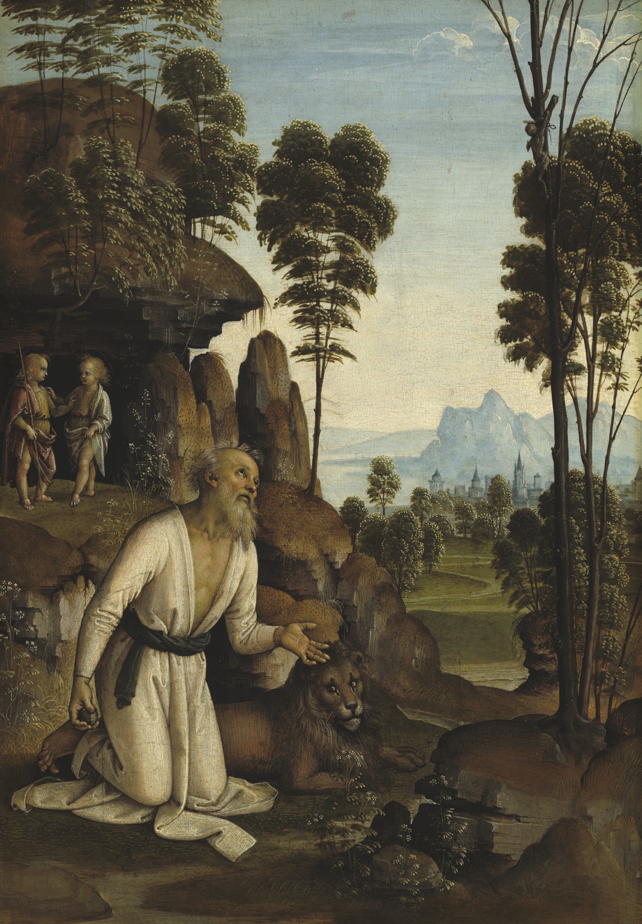 St Jerome Emiliani devotional image