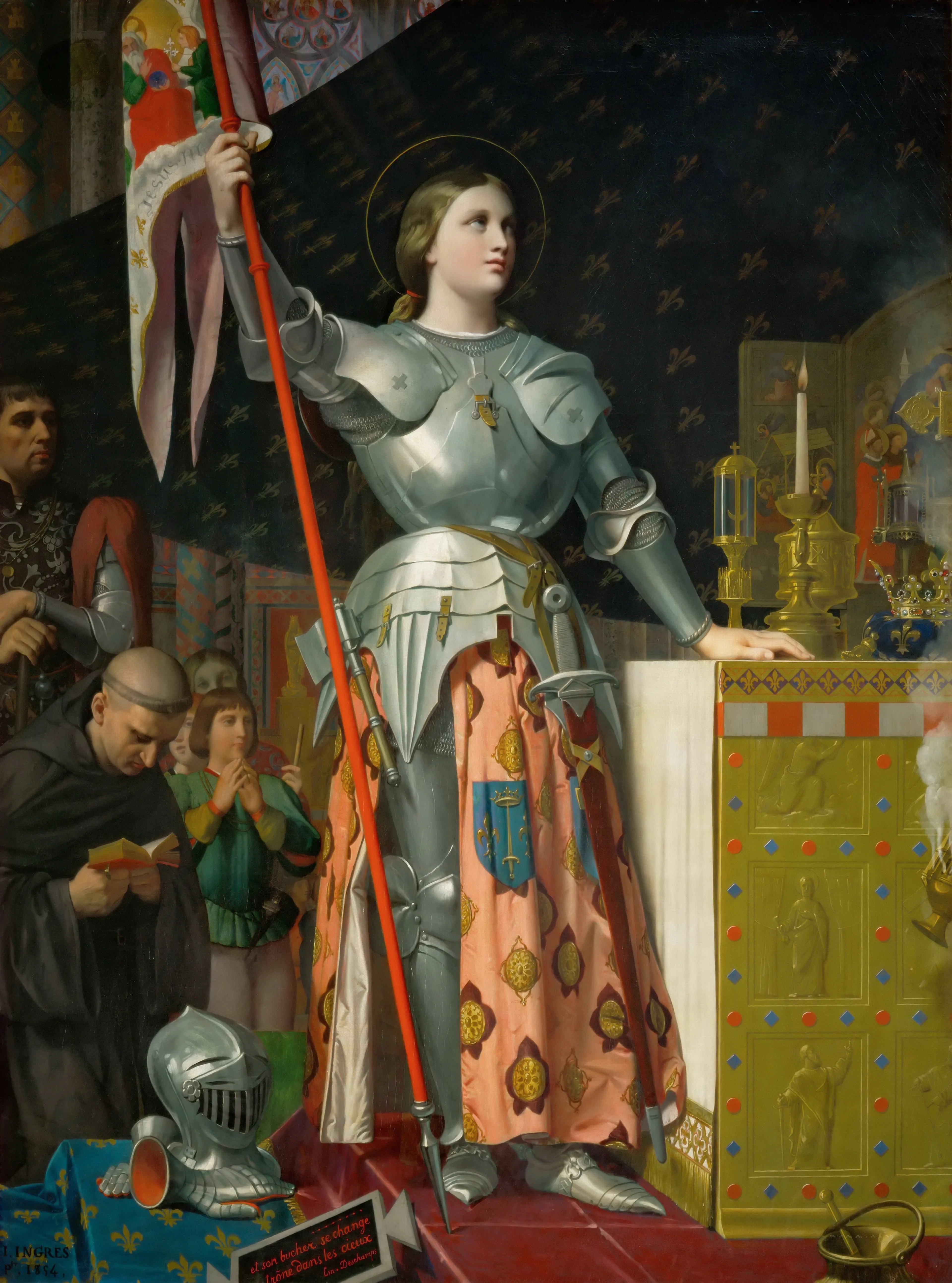 St Joan of Arc devotional image