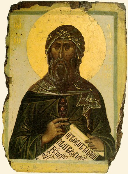 St John Damascene devotional image