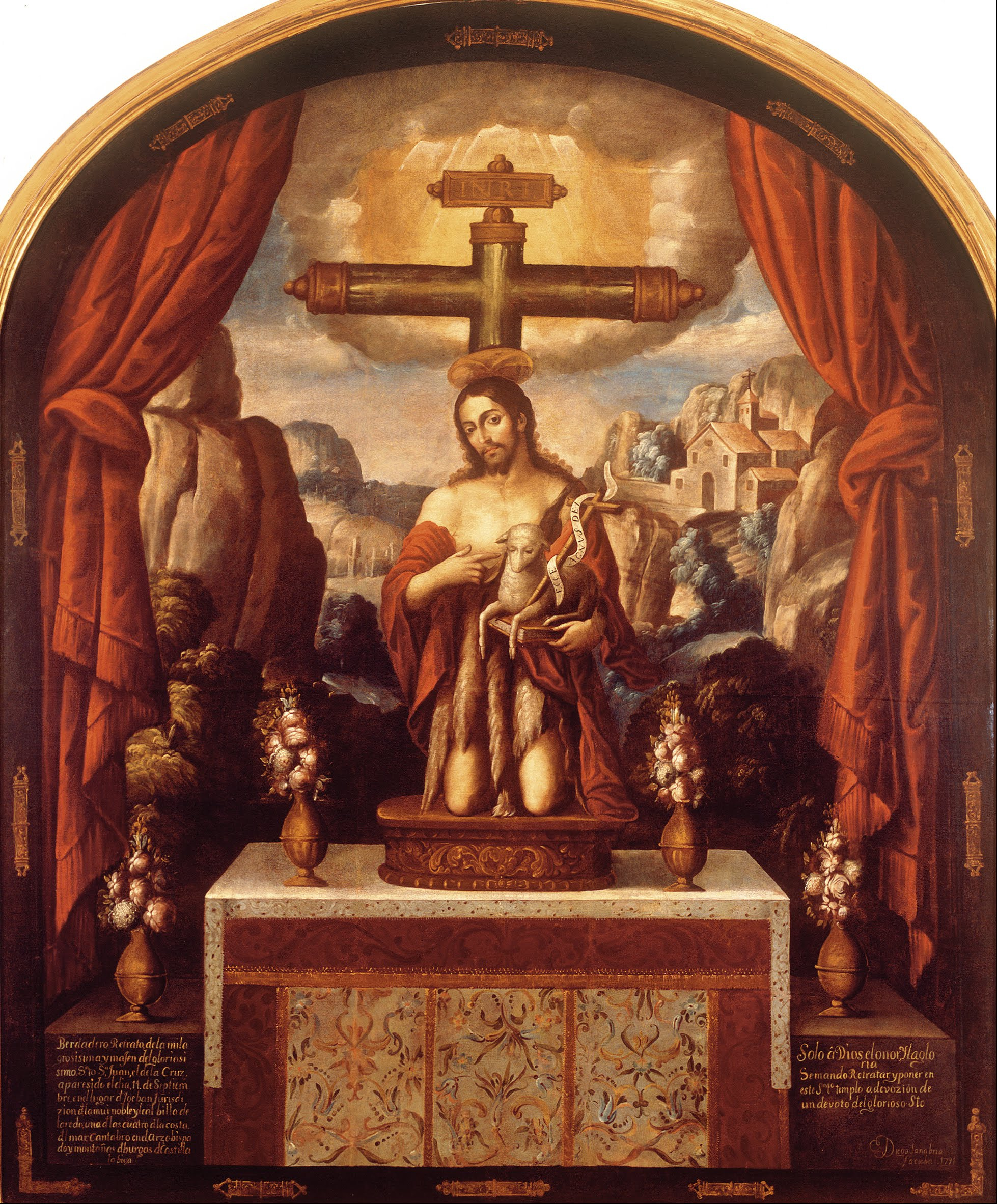 St John of the Cross devotional image