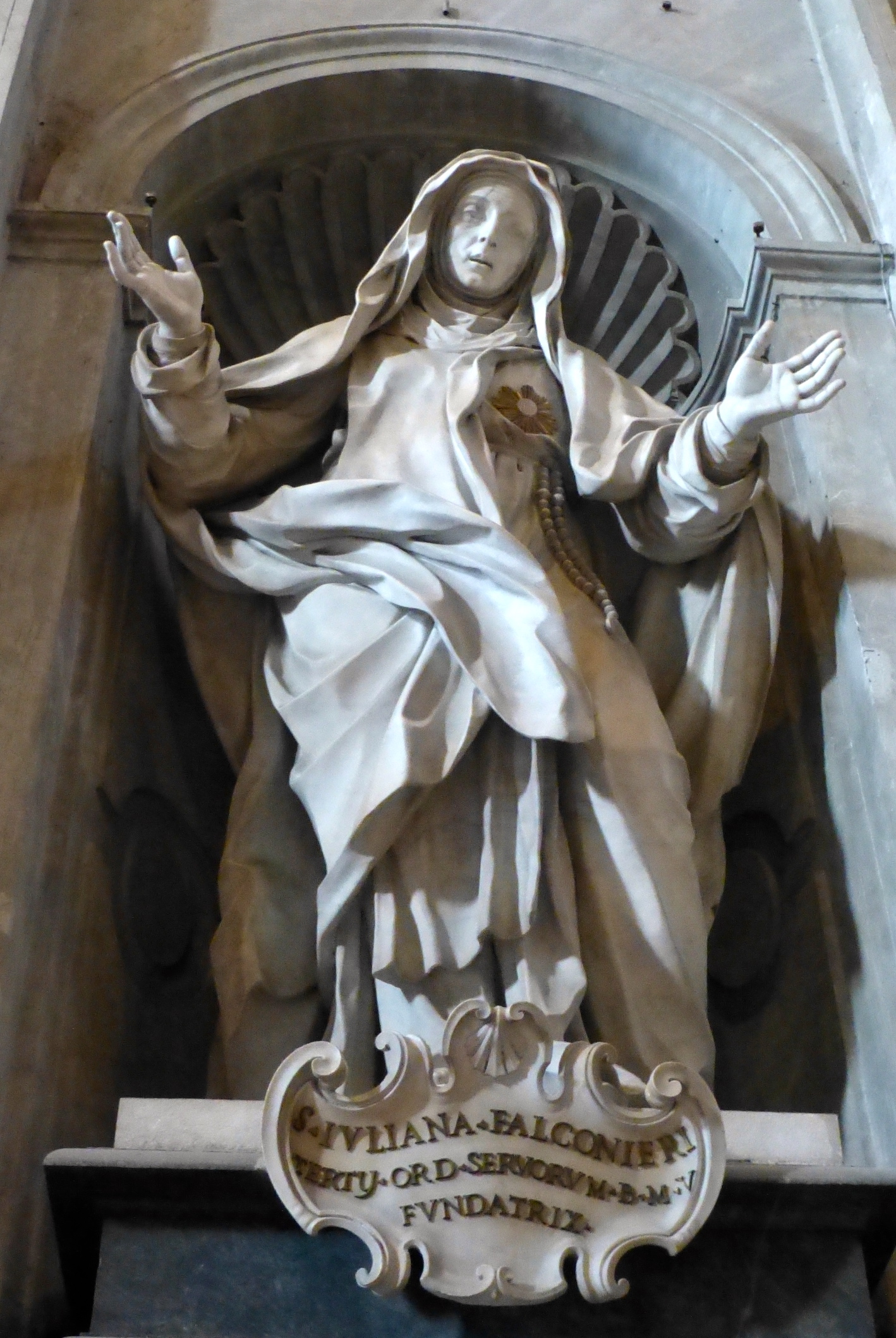 St Juliana Falconieri devotional image