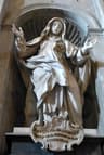 Saint Juliana Falconieri statue in Saint Peter’s Basilica