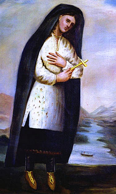 St. Kateri Tekakwitha devotional image