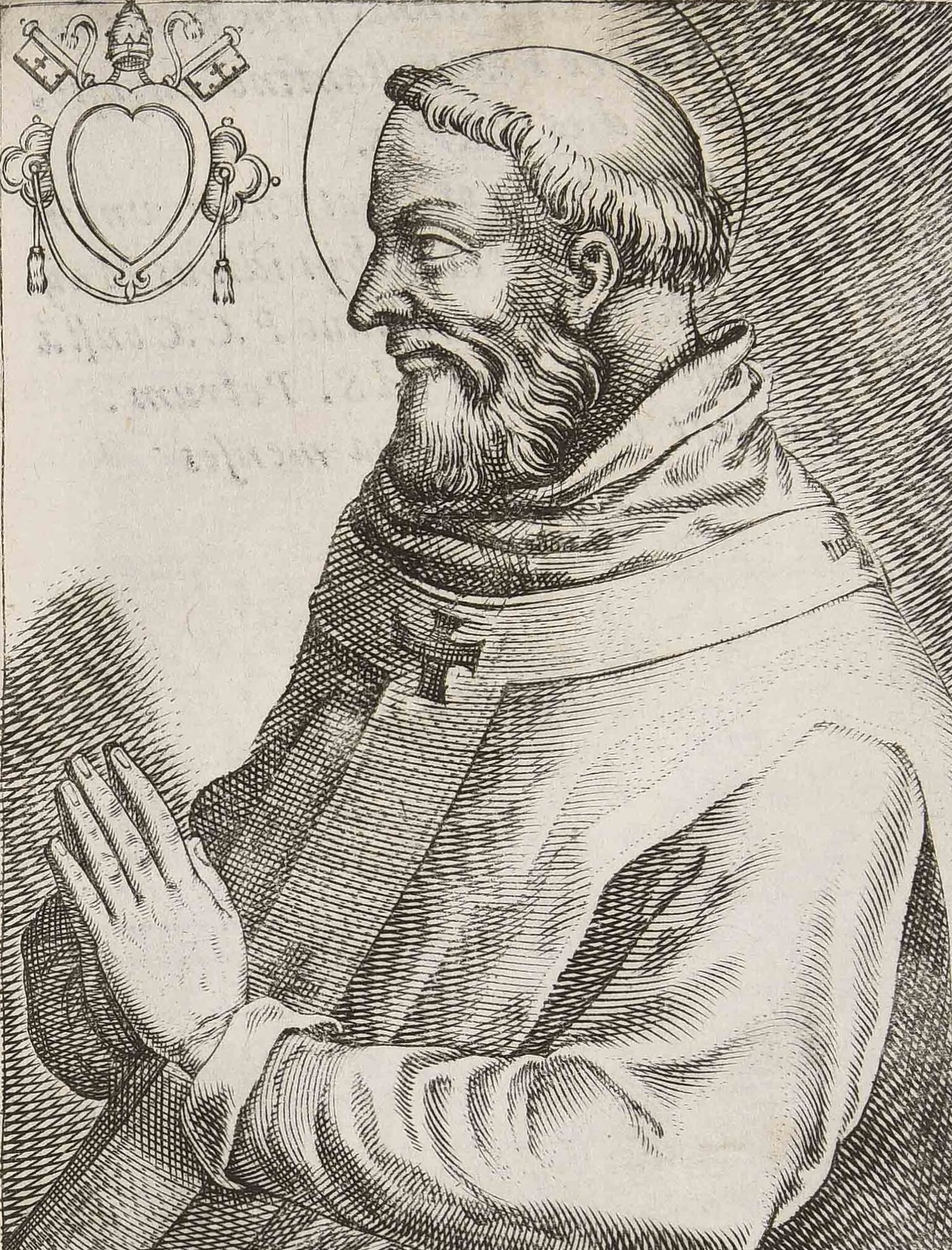 St Leo II devotional image