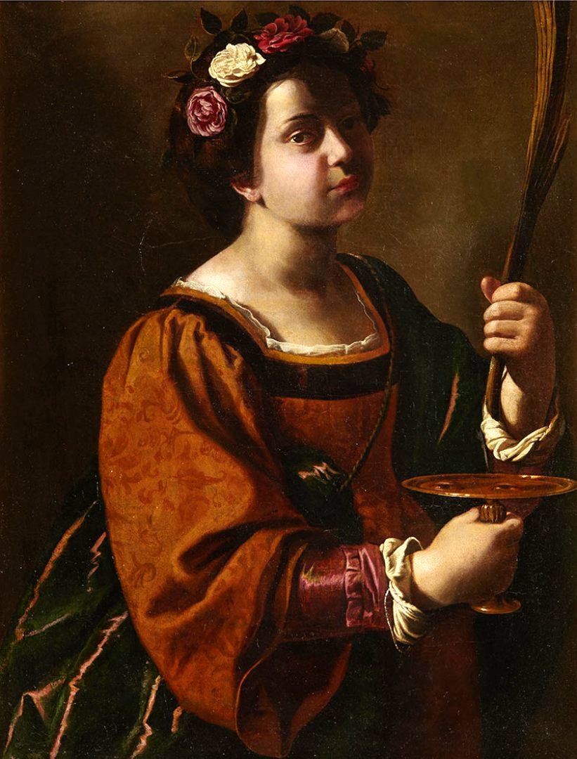 St Lucy devotional image
