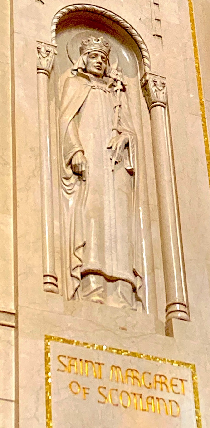 St Margaret of Scotland devotional image
