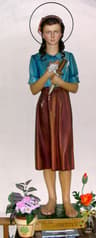 Saint Maria Goretti devotional portrait