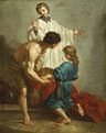 Saint Martin de Porres, anonymous 18th-century painting