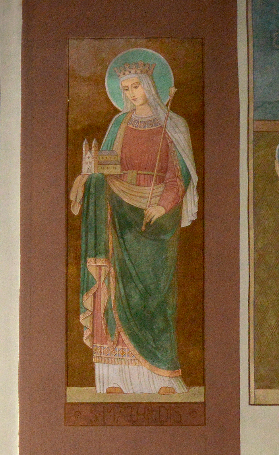 St Matilda devotional image