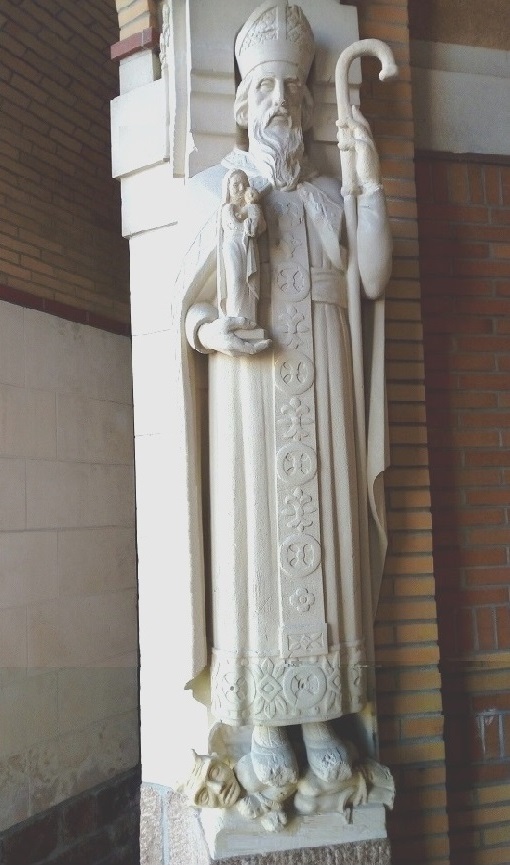 St Maurilius of Angers devotional image