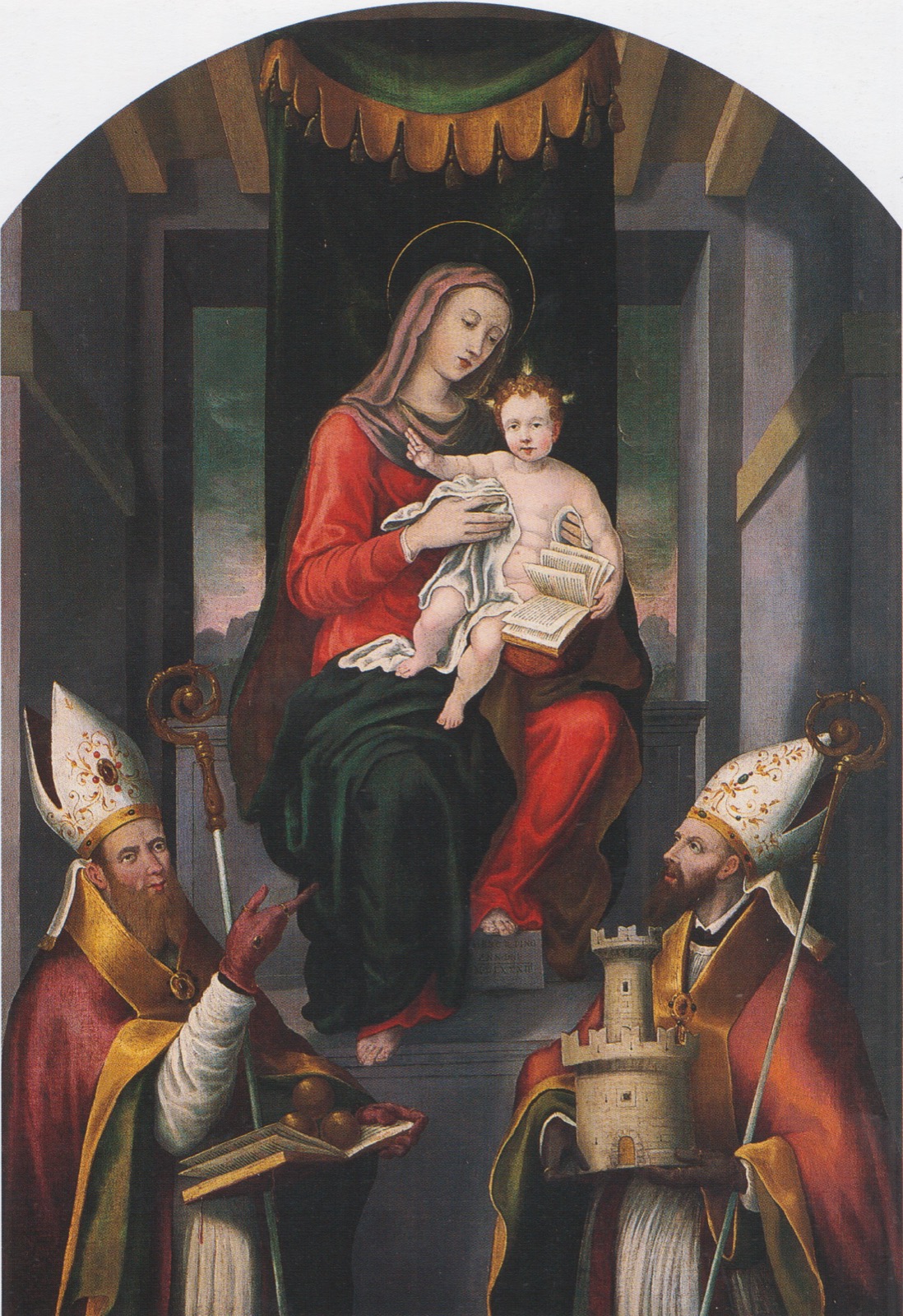 St Medard devotional image