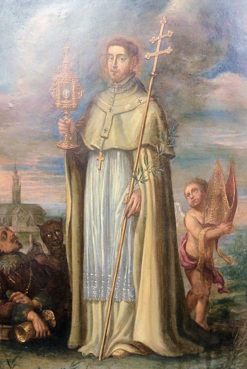 St Norbert devotional image