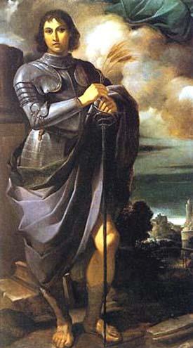 Saint Pancratius by Guercino