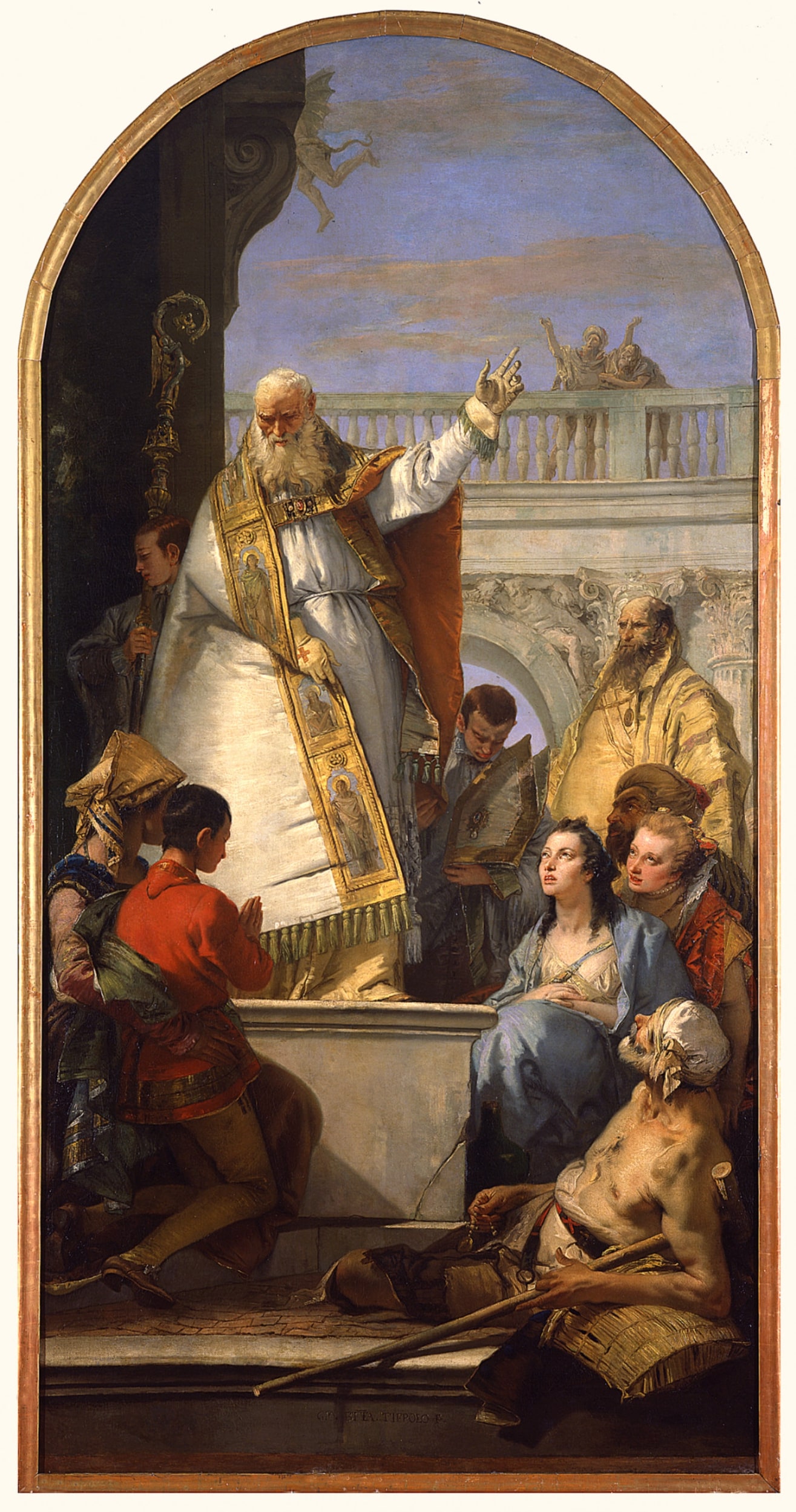St Patrick devotional image