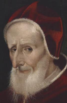 St Pius V devotional image