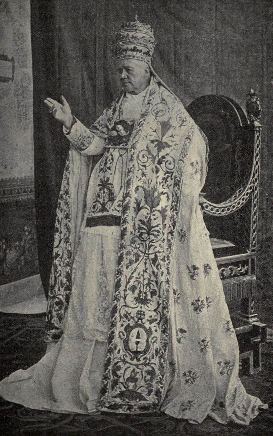 St Pius X devotional image