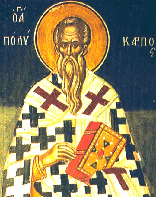 St Polycarp devotional image