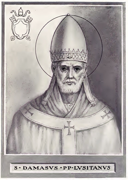 Portrait of Pope Damasus I