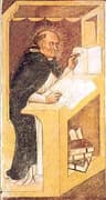 Painted portrait of Saint Raymond of Penafort