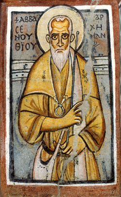 St Shenute devotional image