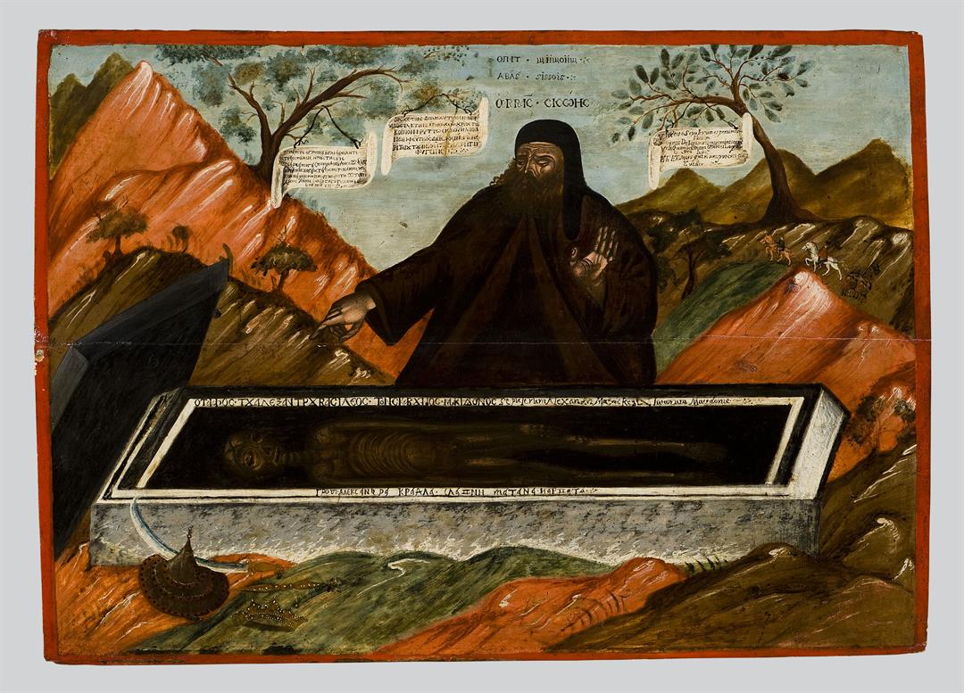 St Sisoes devotional image