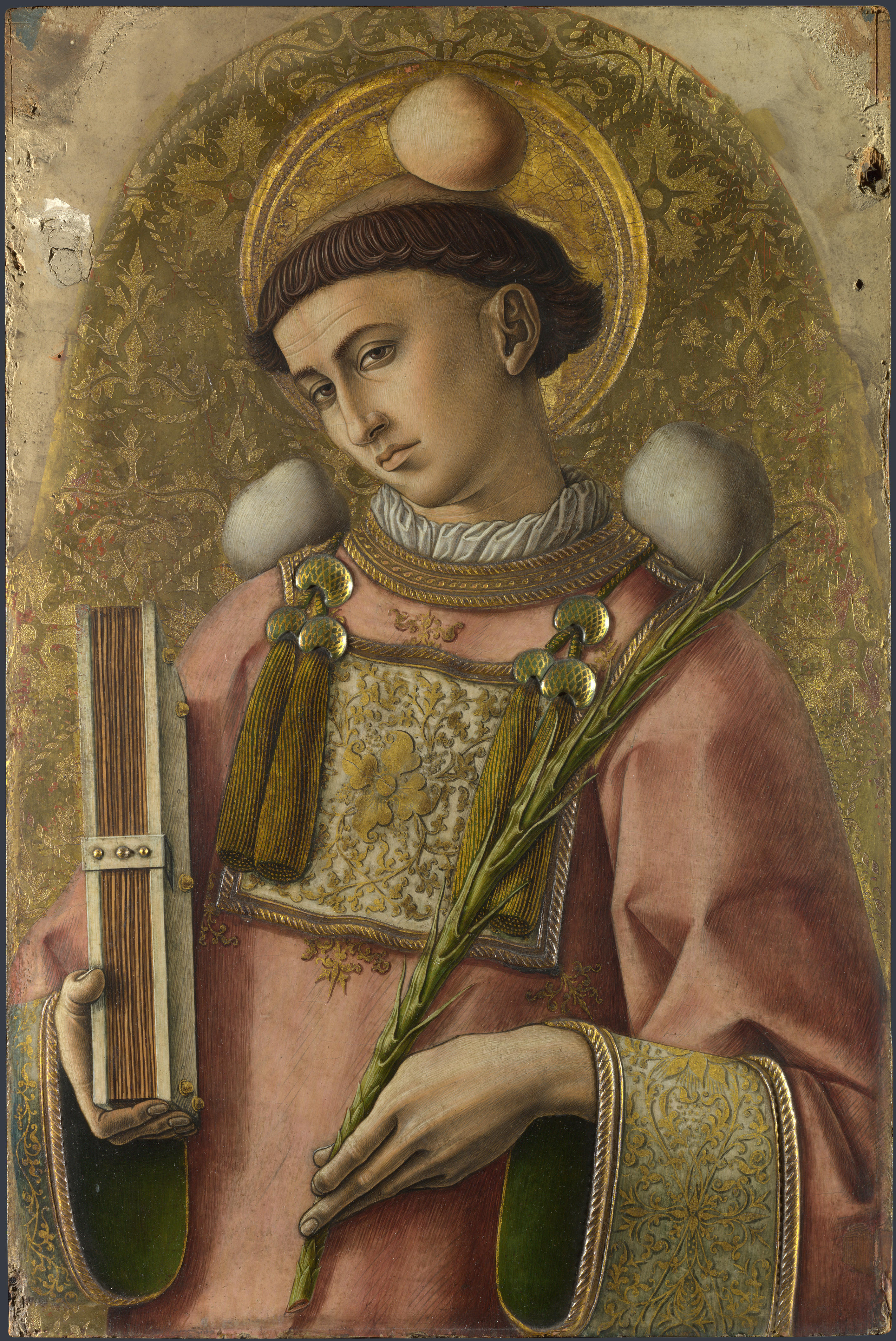 St Stephen the Younger devotional image
